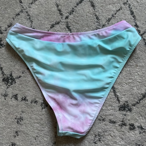 Tie Dye High Wasted Bathing Suit - Picture 8 of 8